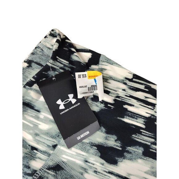Under Armour Women's Motion Leggings S  Abstract Print Black-Grey - Picture 10 of 10